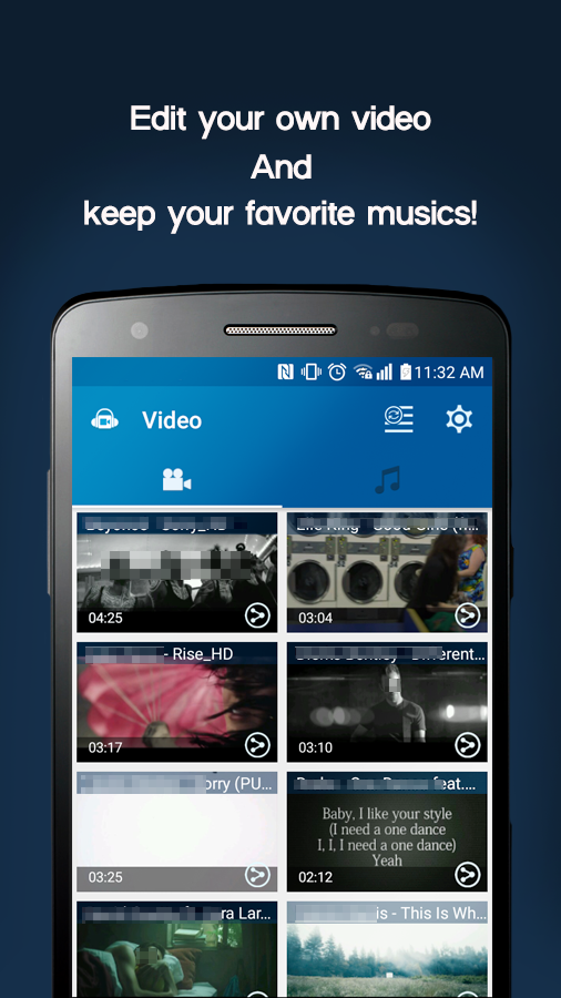 Aperçu de l'application Video MP3 Converter 1