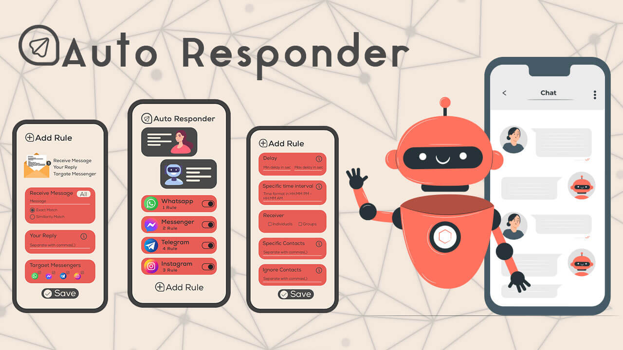 Capture d'écran de l'application All Auto Responder 1