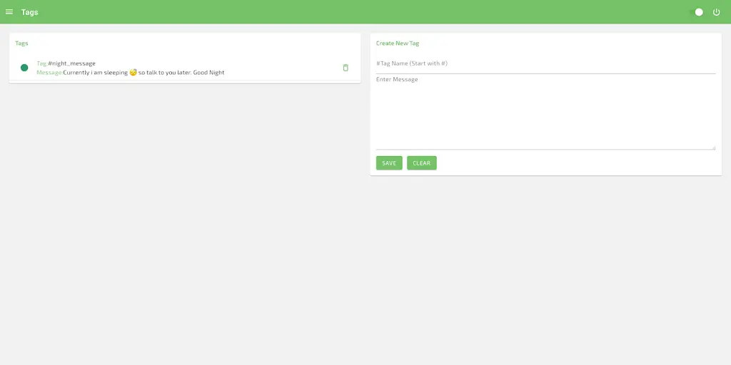 Capture d'écran de l'application All Auto Responder 7