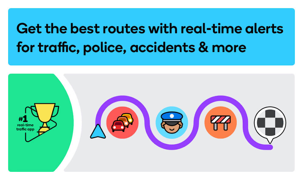 Waze 앱 스크린샷 2