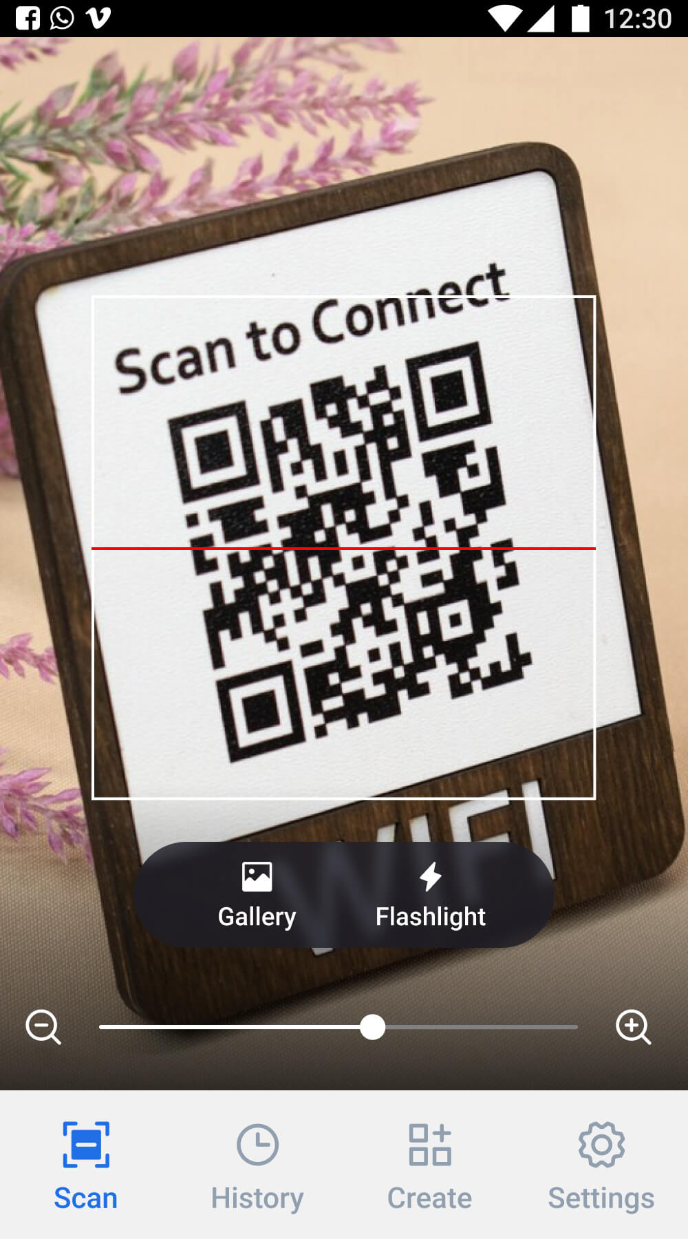 Capture d'écran 5 de QR Code Scanner Barcode Reader