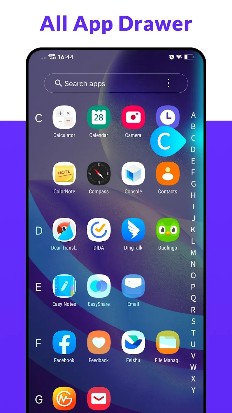 Capture d'écran A Launcher 4
