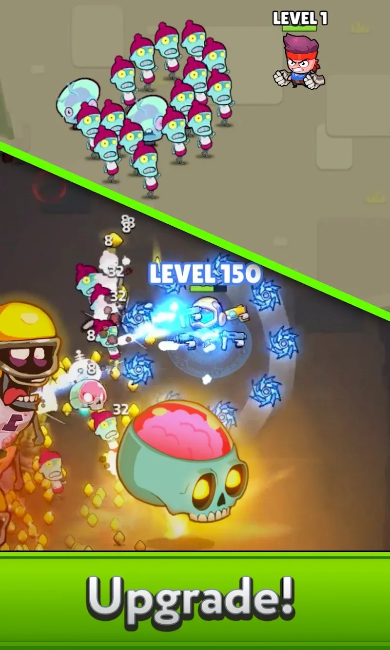 Capture d'écran du gameplay de Zombusters (Zombalypse) 4