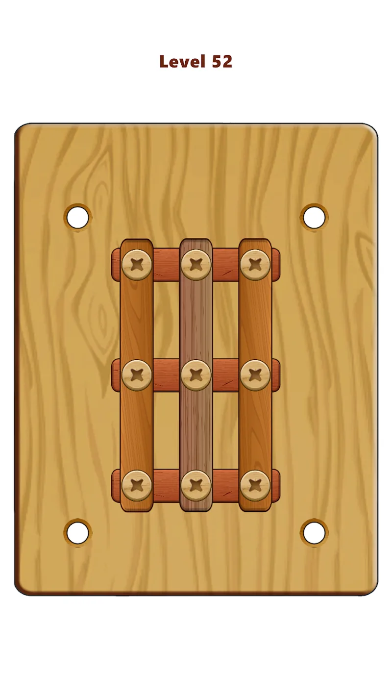 Wood Nuts & Bolts Puzzle capture d'écran 6