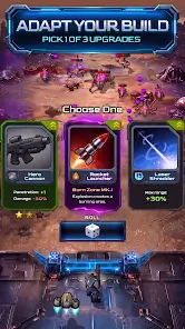 Capture d'écran 2 de Sector Defense: Roguelike TD