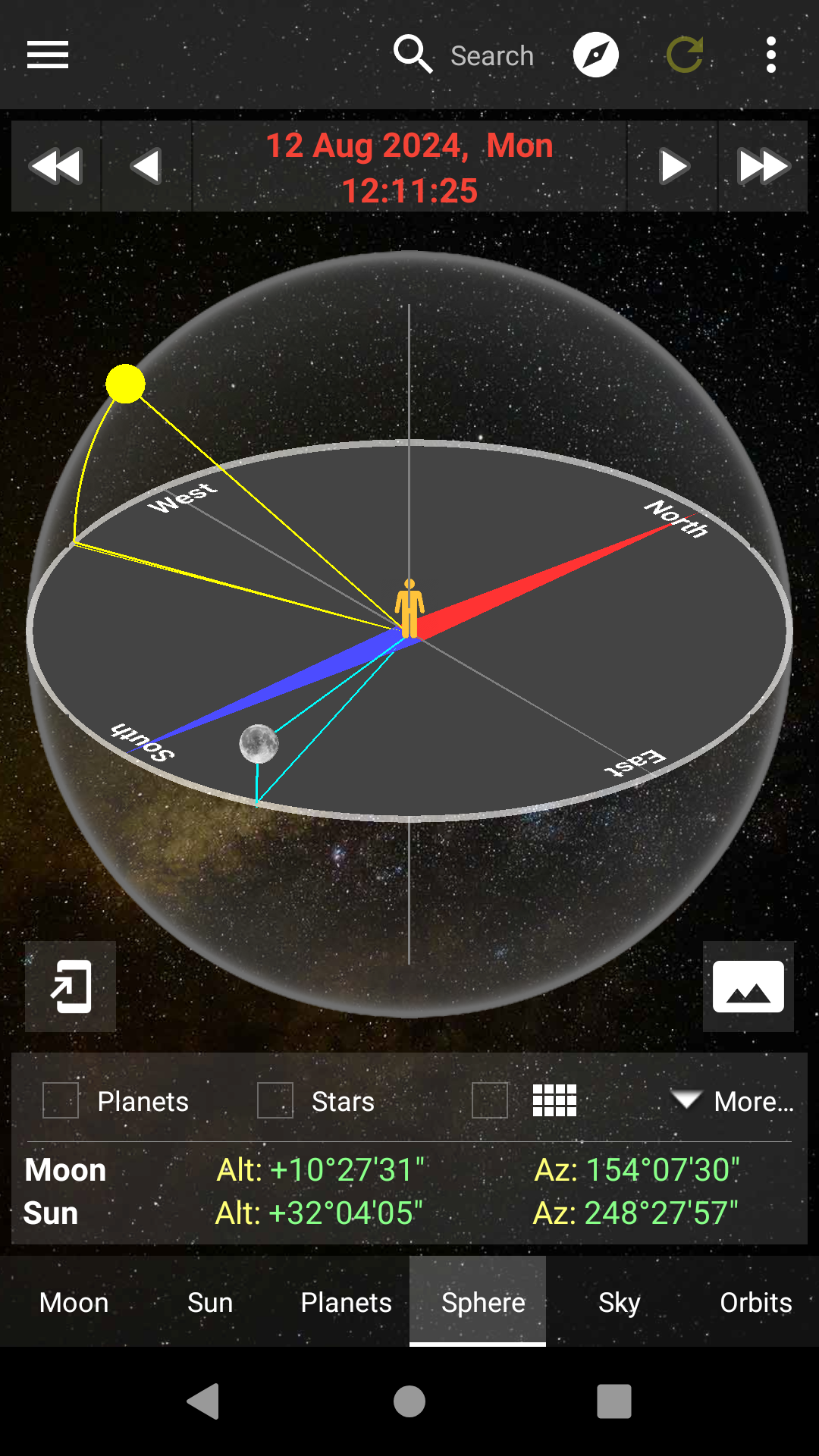 Capture d'écran 5 de l'application Daff Moon Phase