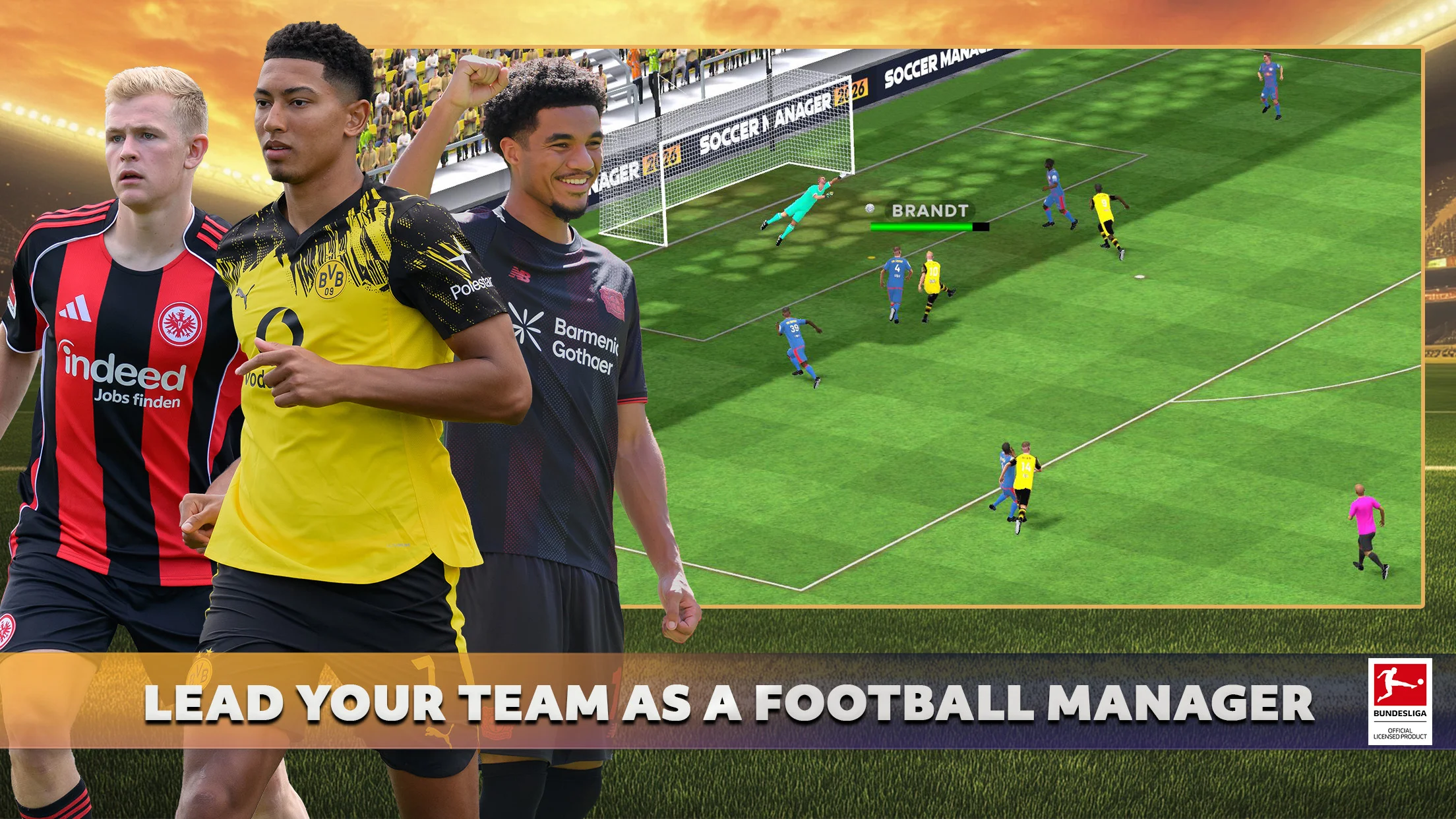 Screenshot gameplay Soccer Manager 2026 2