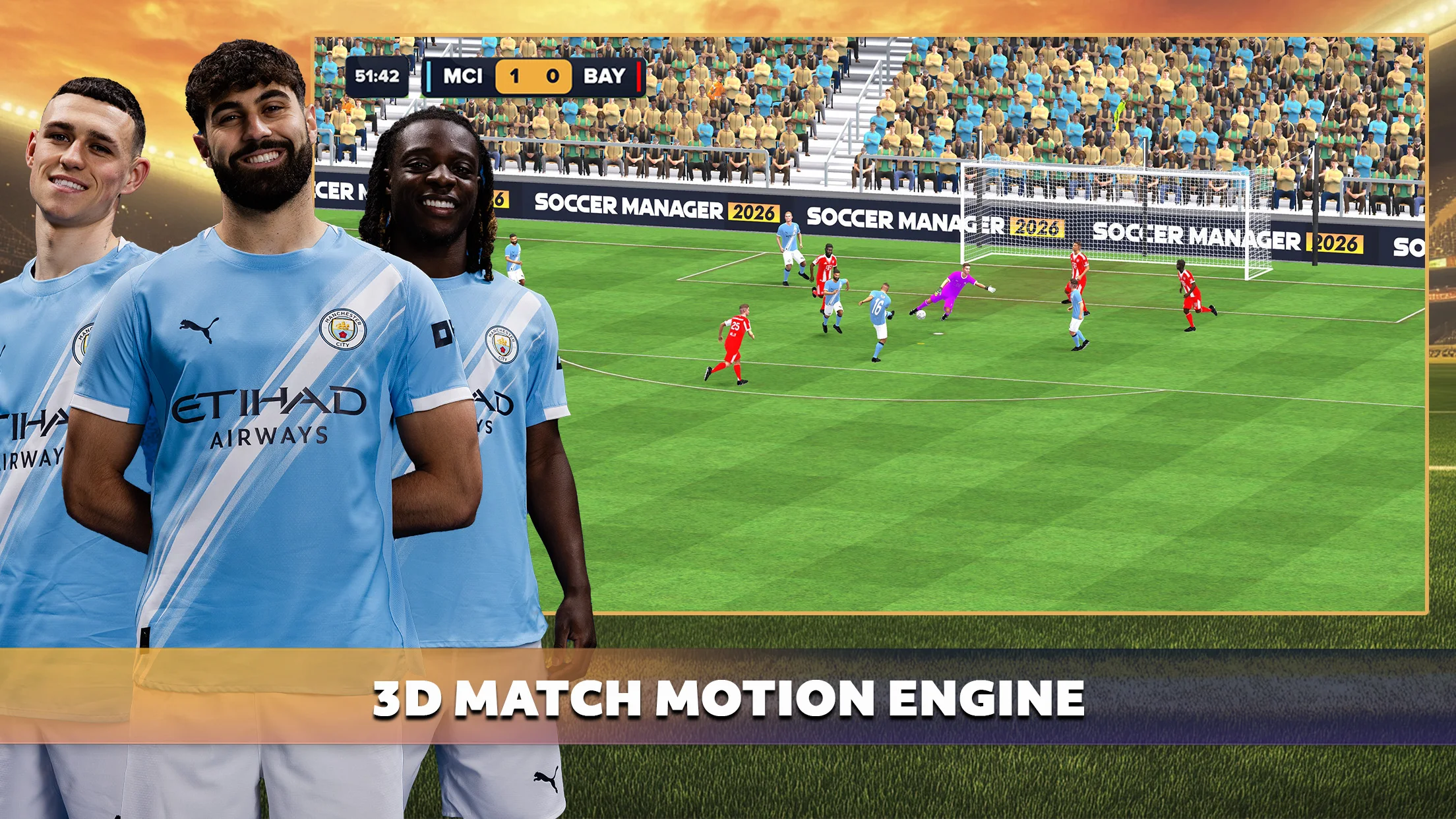 Screenshot gameplay Soccer Manager 2026 5
