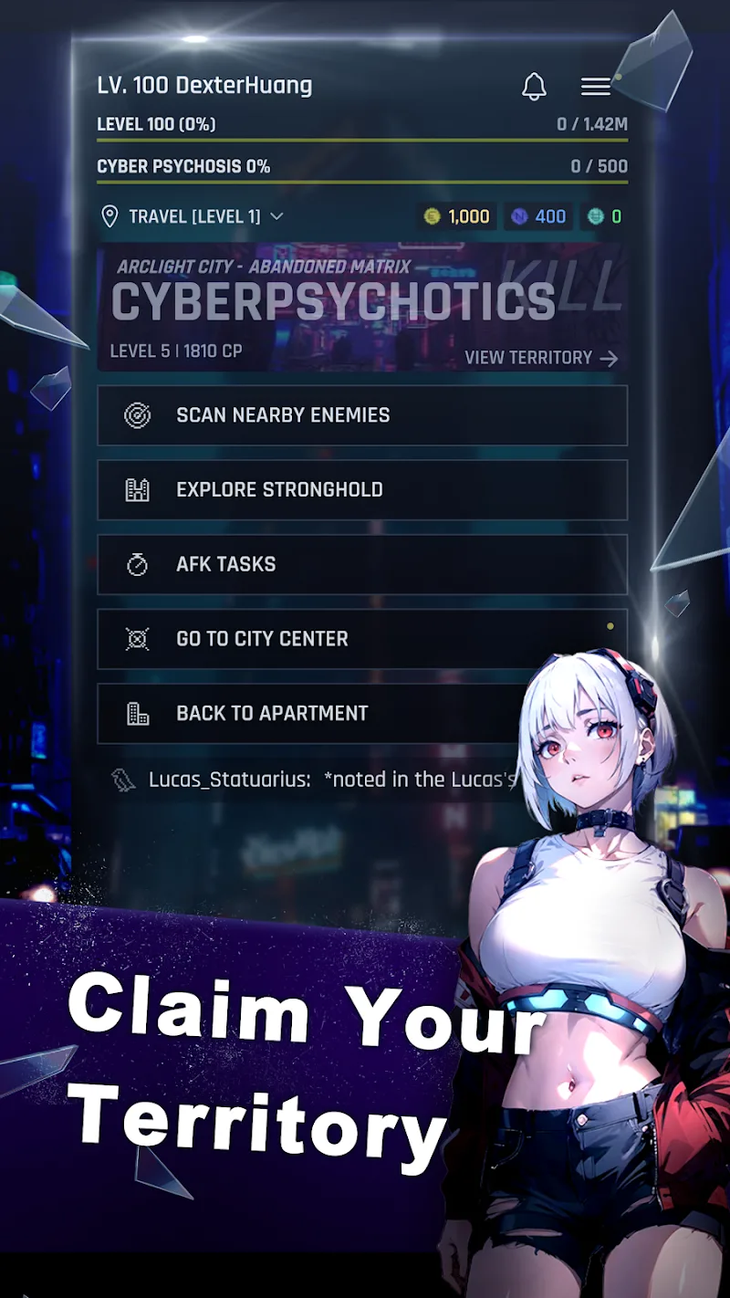 Arclight City: Cyberpunk RPG gameplay screenshot 4