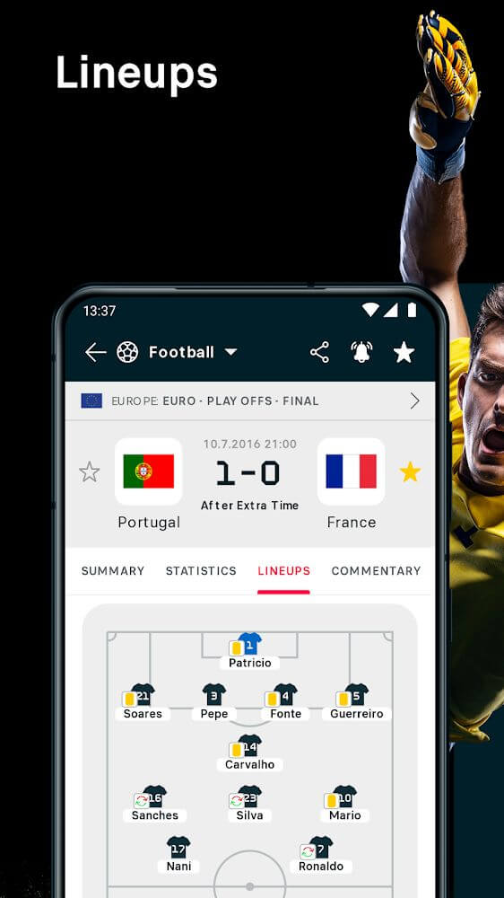 Captura de pantalla 4 de FlashScore Plus