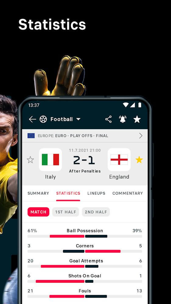 Captura de pantalla 5 de FlashScore Plus