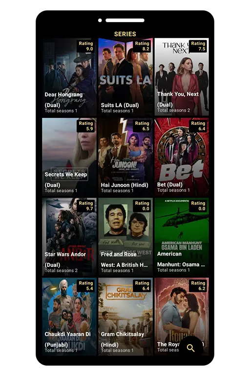 Capture d'écran de l'application Pikashow APK 4