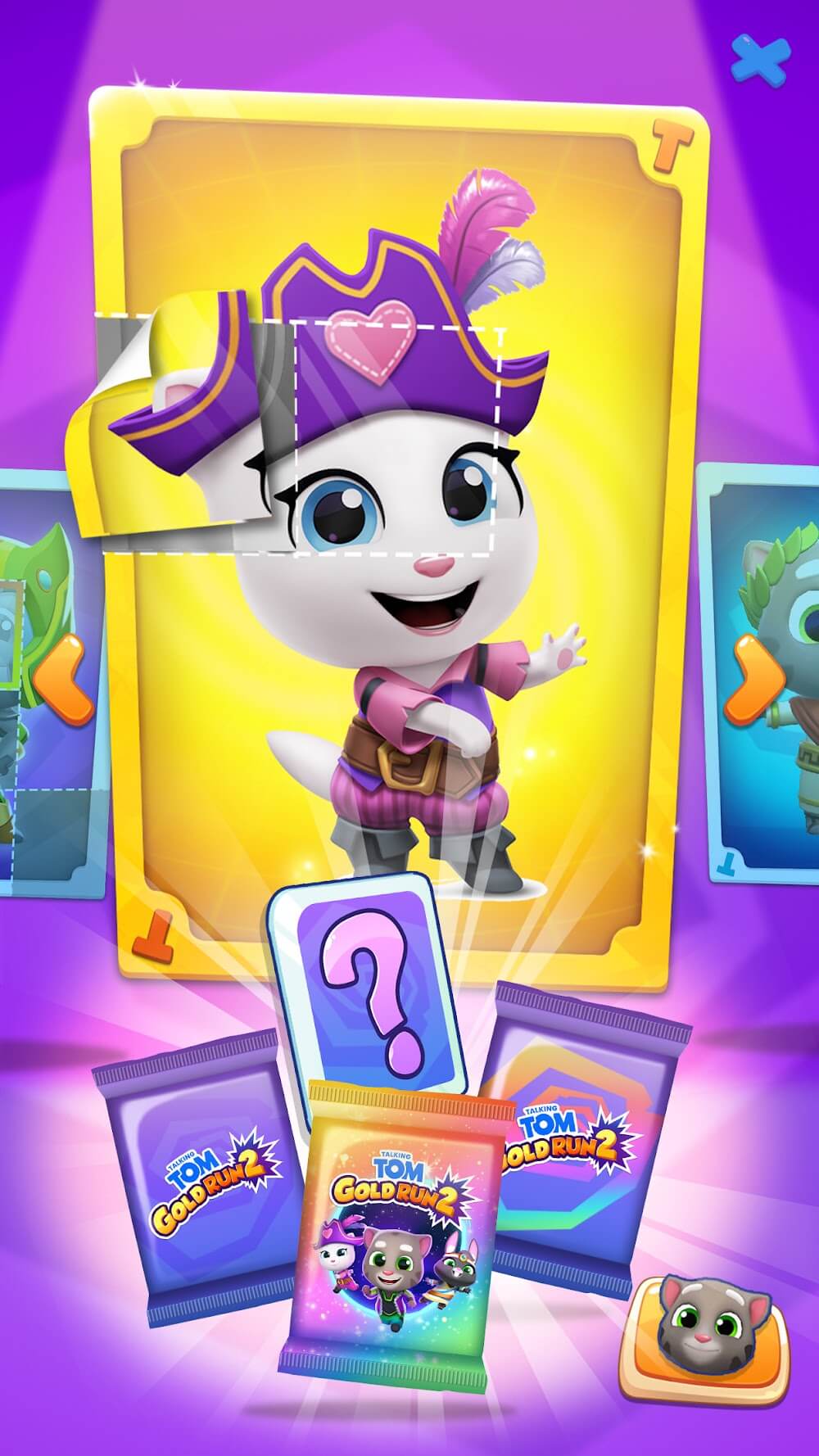 Capture d'écran du gameplay de Talking Tom Time Rush 7