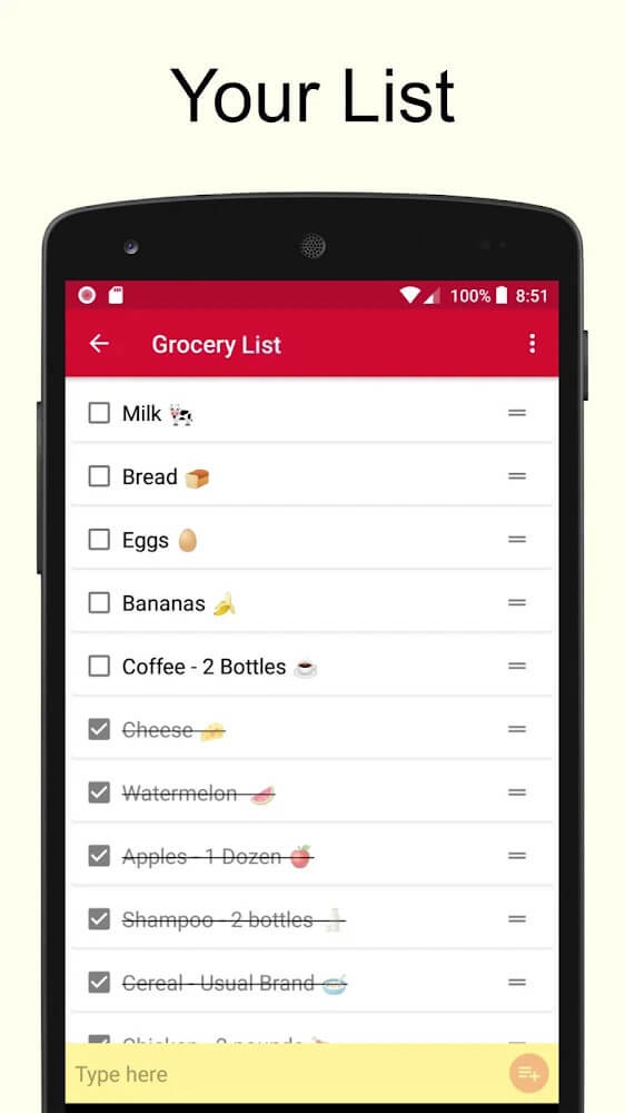 Shopping List capture d'écran 4