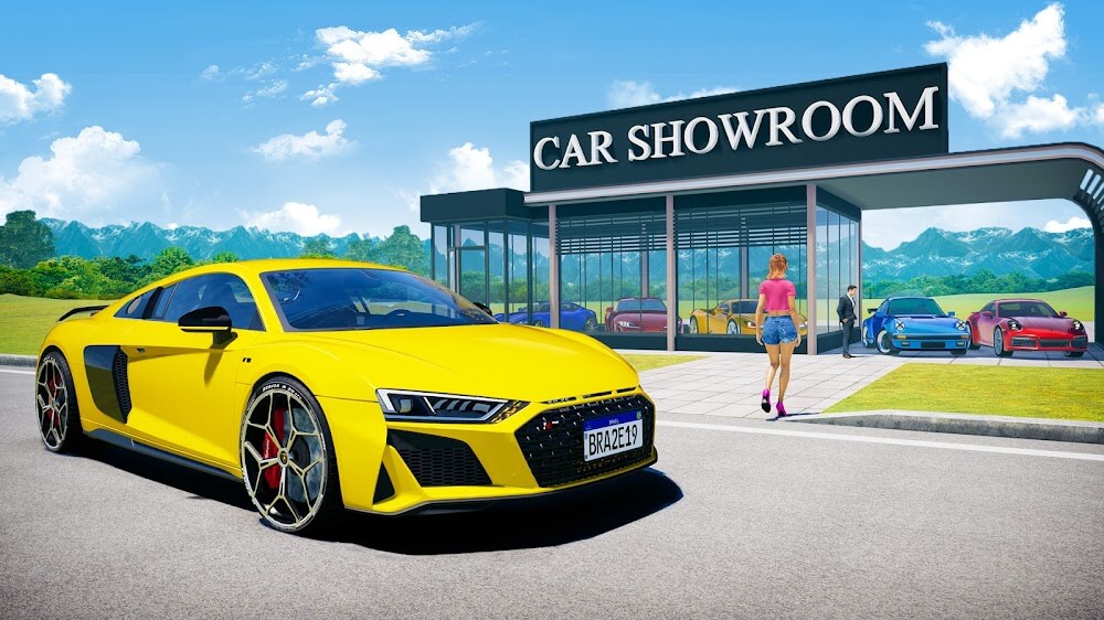 Tangkapan layar gameplay Car Saler Simulator Dealership 2