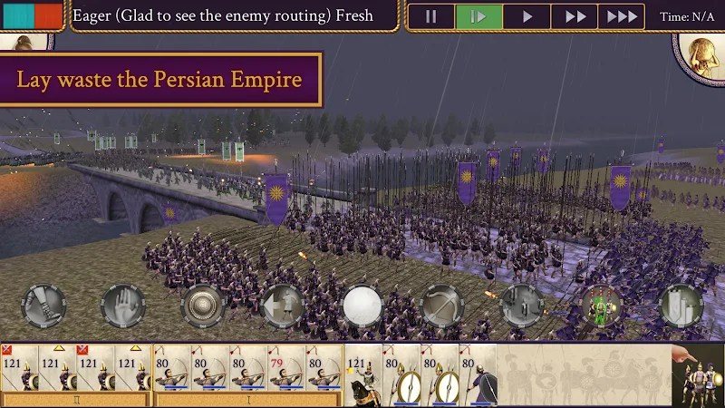 Screenshot gameplay ROME: Total War - Alexander 3