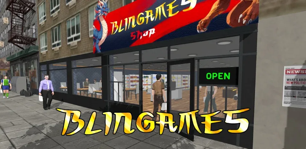 Preview gameplay Trading Card Mart Owner 1