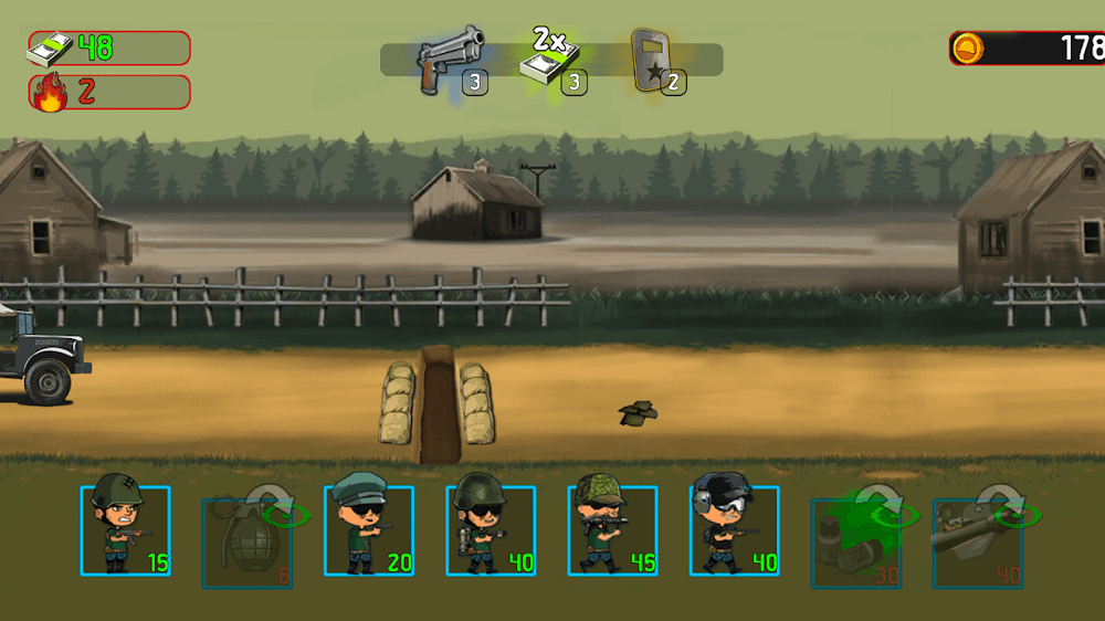 Capture d'écran du gameplay de War Troops: Military Strategy 4