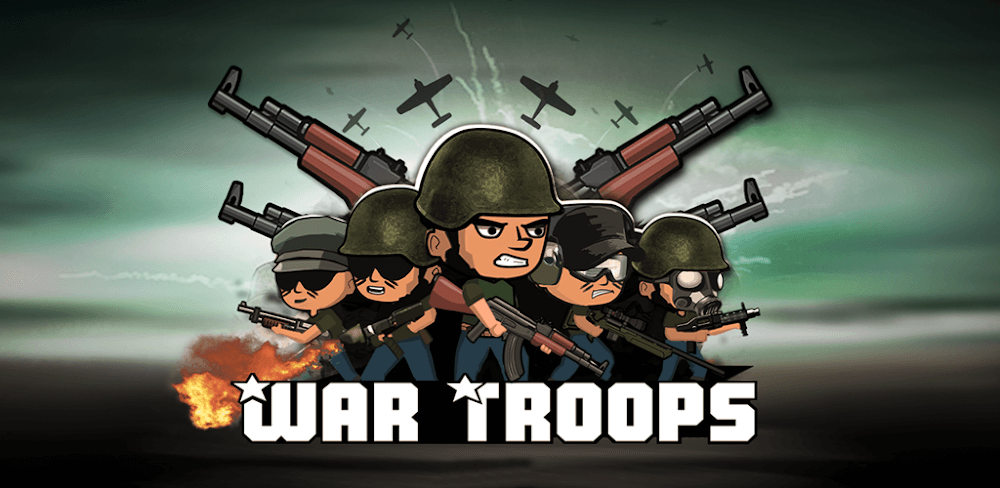 Capture d'écran du gameplay de War Troops: Military Strategy 1