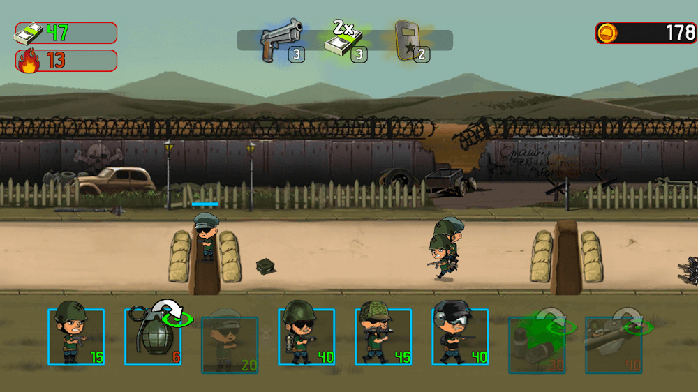 Capture d'écran du gameplay de War Troops: Military Strategy 3