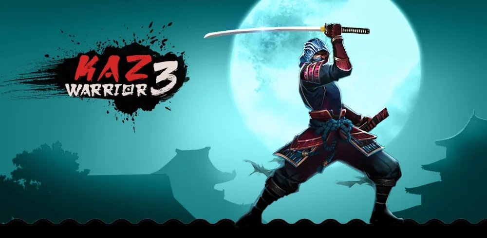 Tangkapan layar gameplay Kaz Warrior 3 1