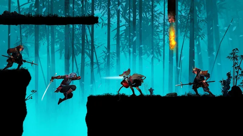 Tangkapan layar gameplay Kaz Warrior 3 3