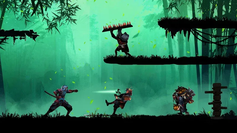 Tangkapan layar gameplay Kaz Warrior 3 2