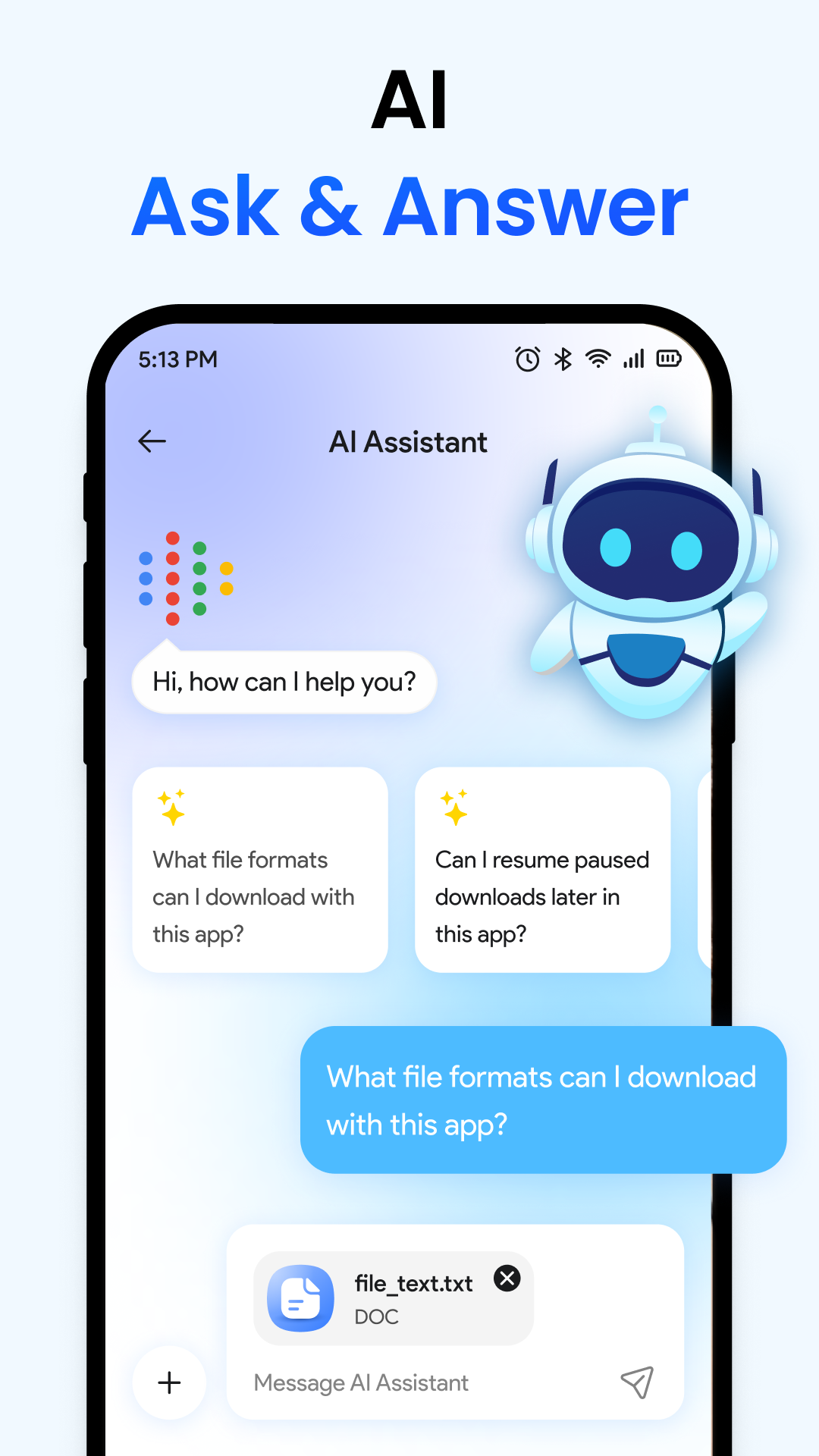 Capture d'écran de l'application Web Browser Powered By AI 3