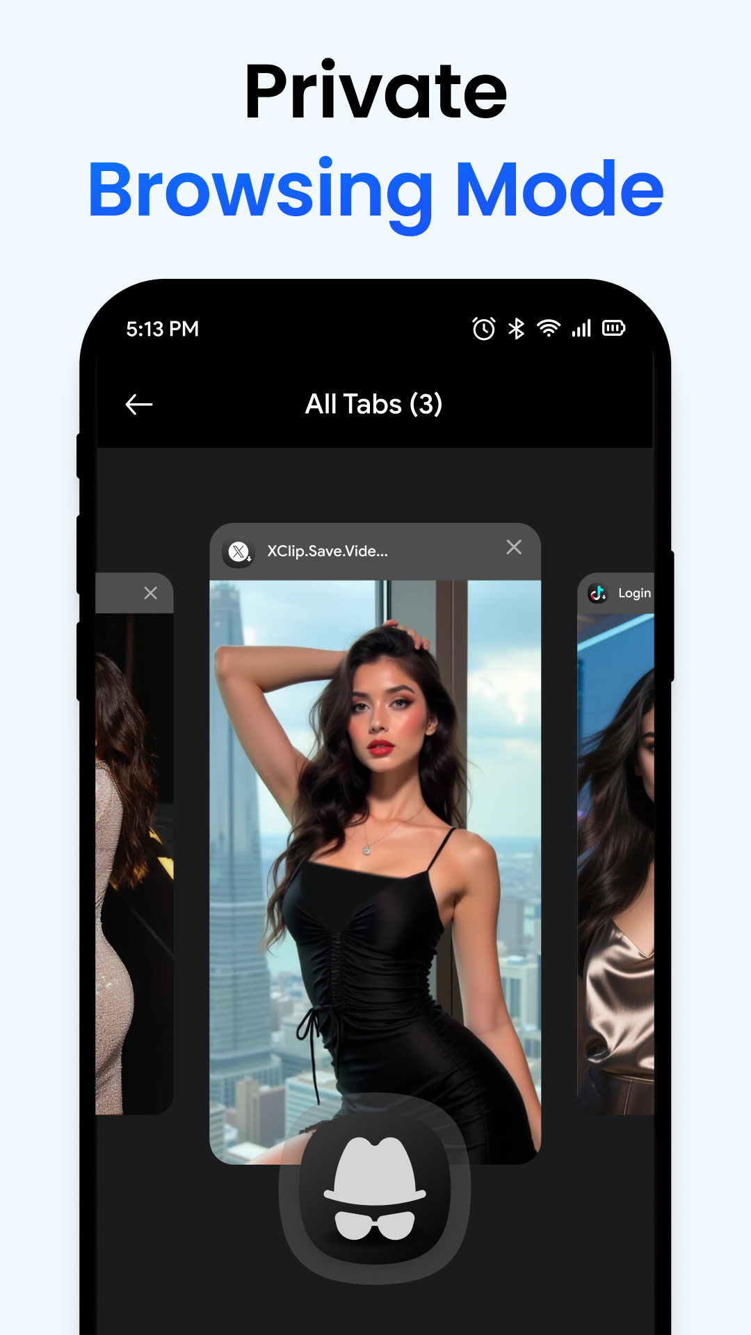Capture d'écran de l'application Web Browser Powered By AI 1