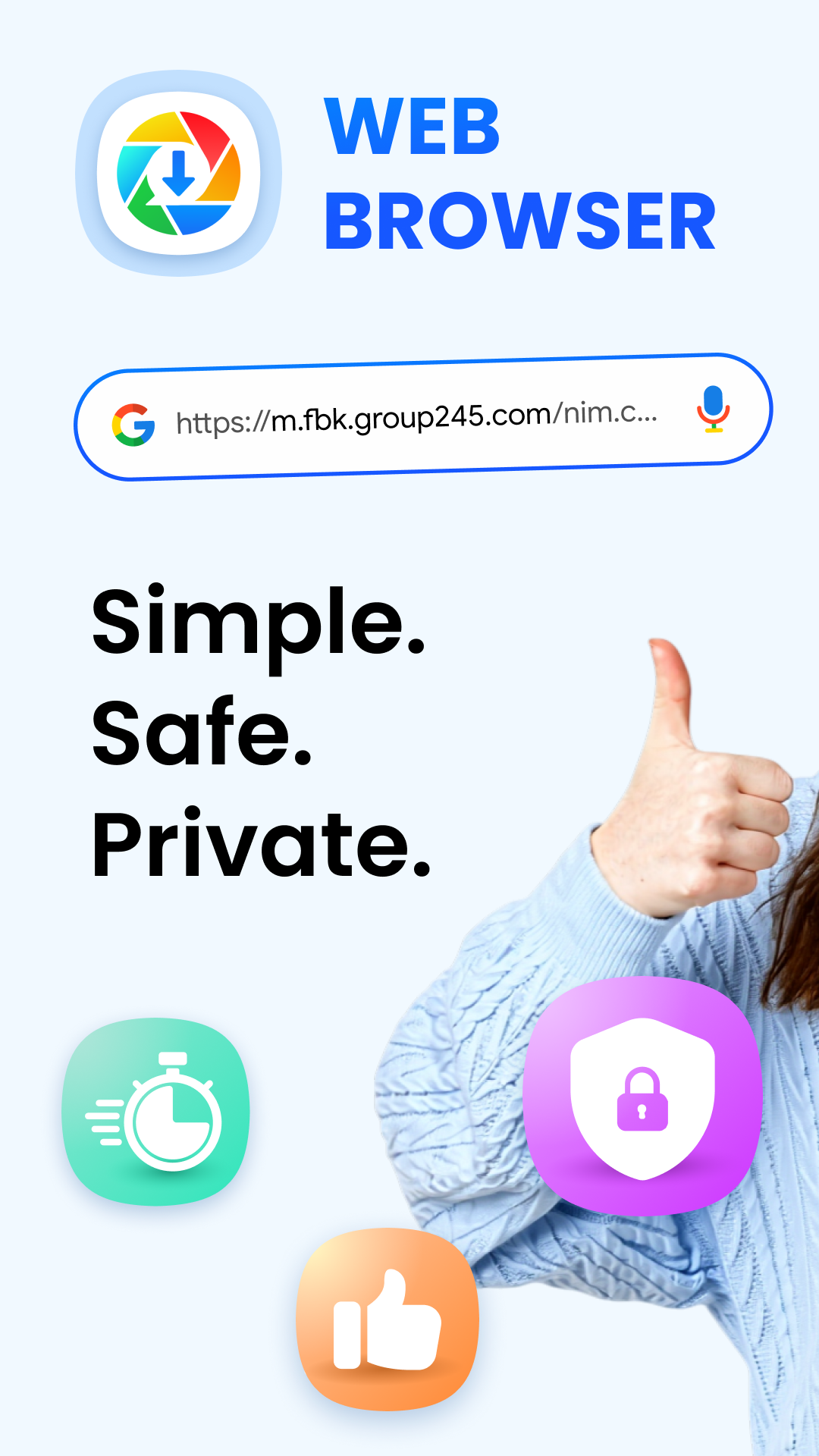 Capture d'écran de l'application Web Browser Powered By AI 5
