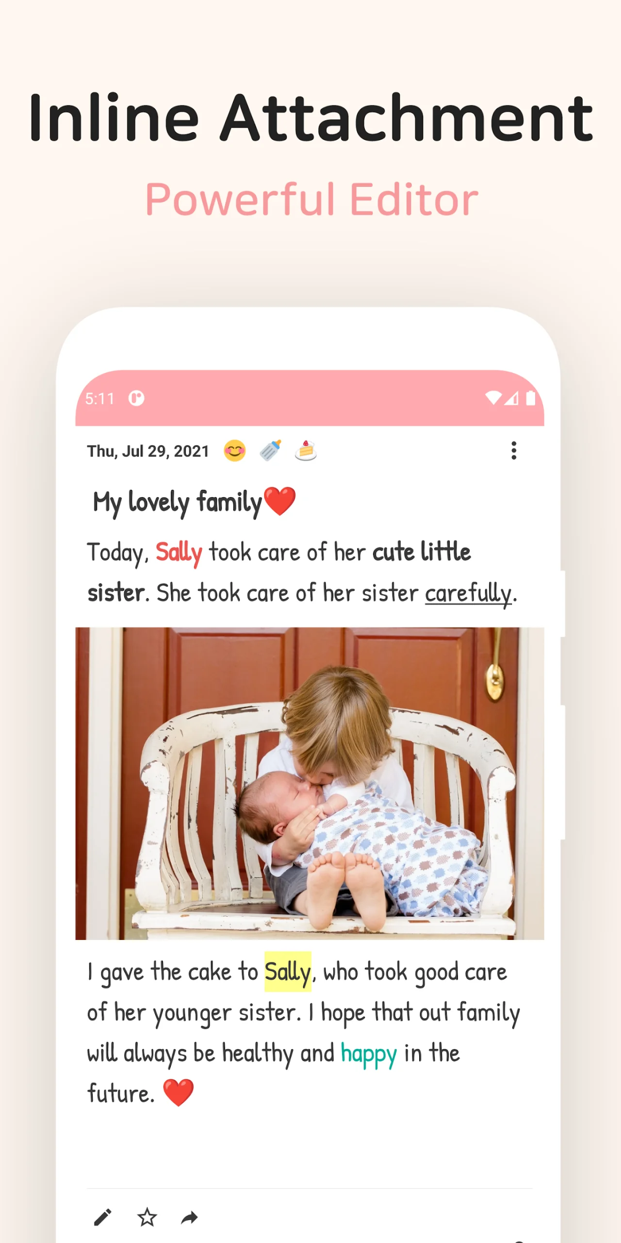 DailyLife: Private Diary, Lock capture d'écran 5