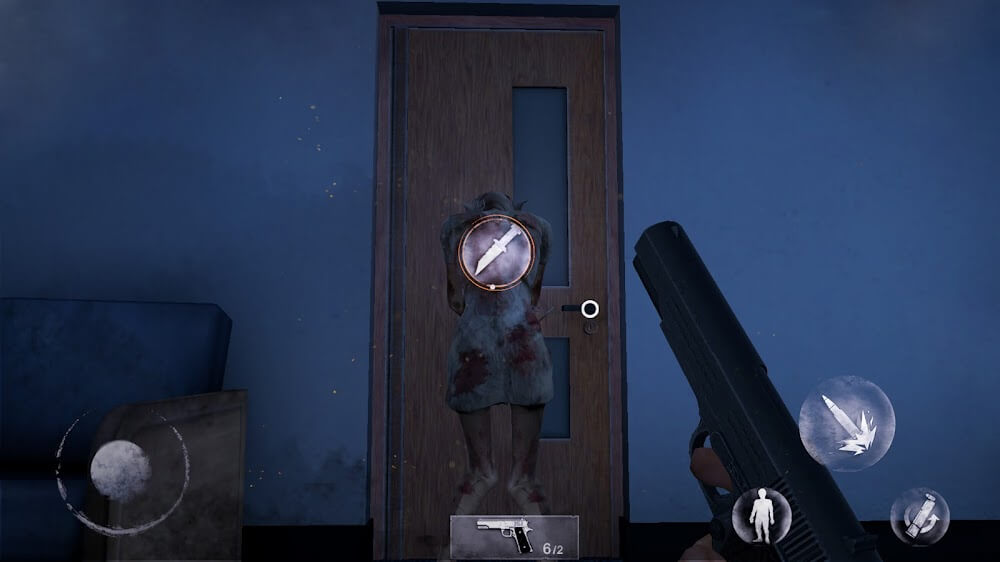 Tangkapan layar gameplay Endless Nightmare 2: Hospital 3