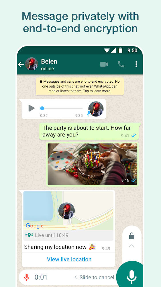 WhatsApp Messenger screenshot 3
