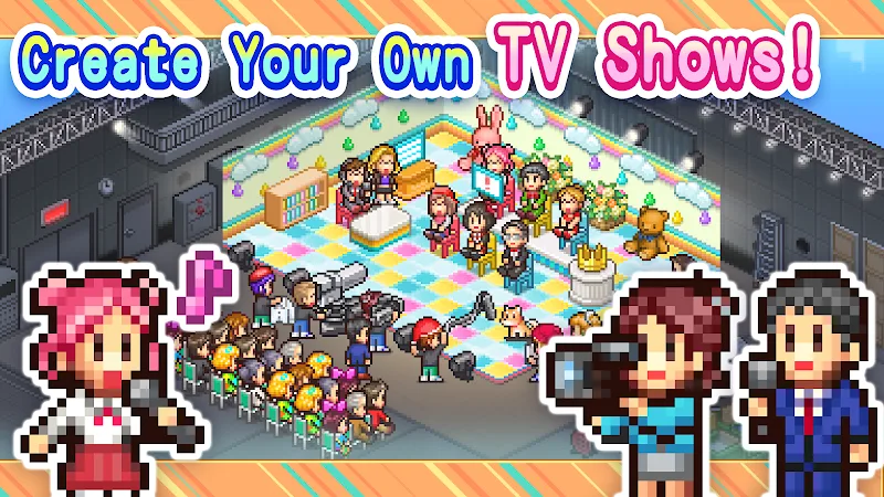 Capture d'écran du gameplay de TV Studio Story 2