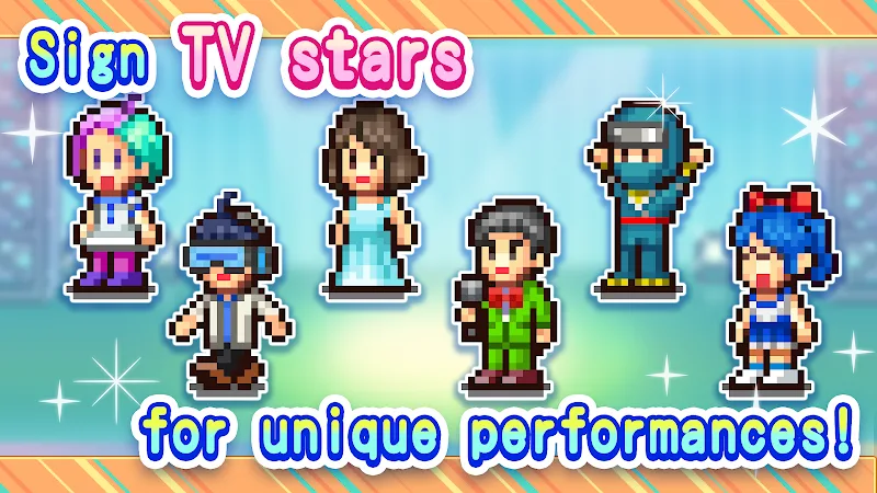 Capture d'écran du gameplay de TV Studio Story 3