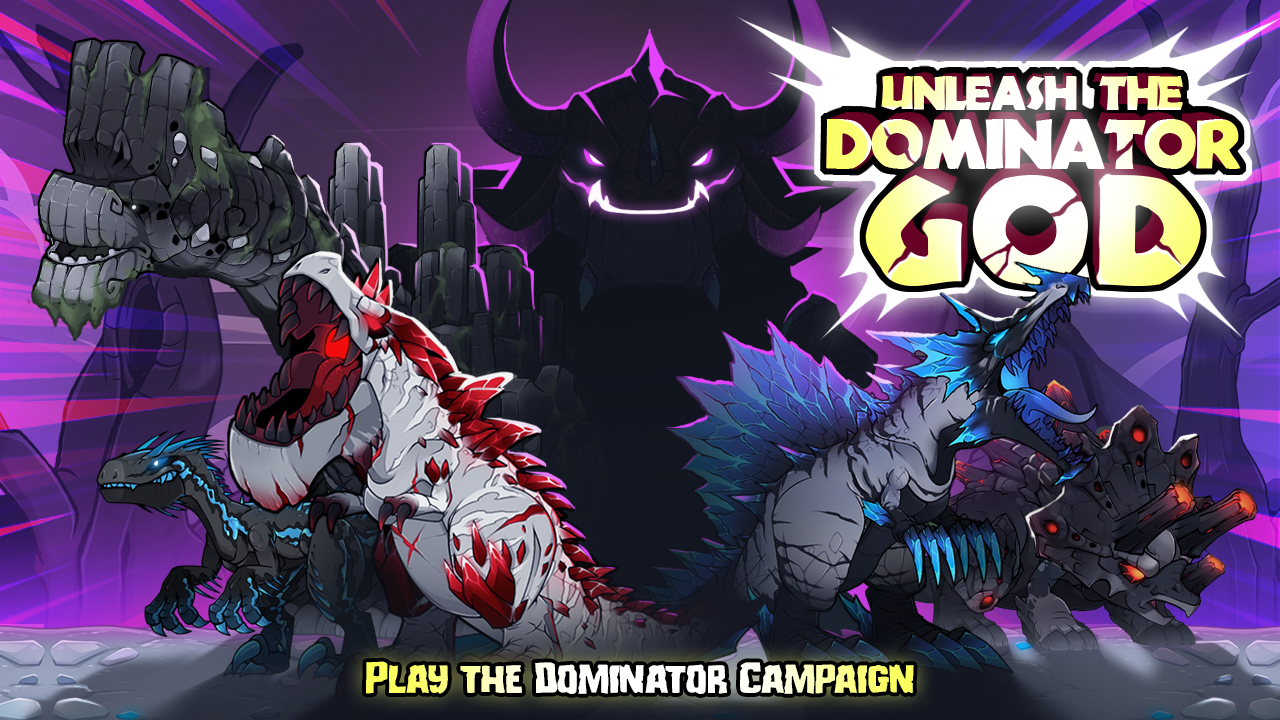 Tangkapan layar gameplay Dino Rumble Jurassic War 2