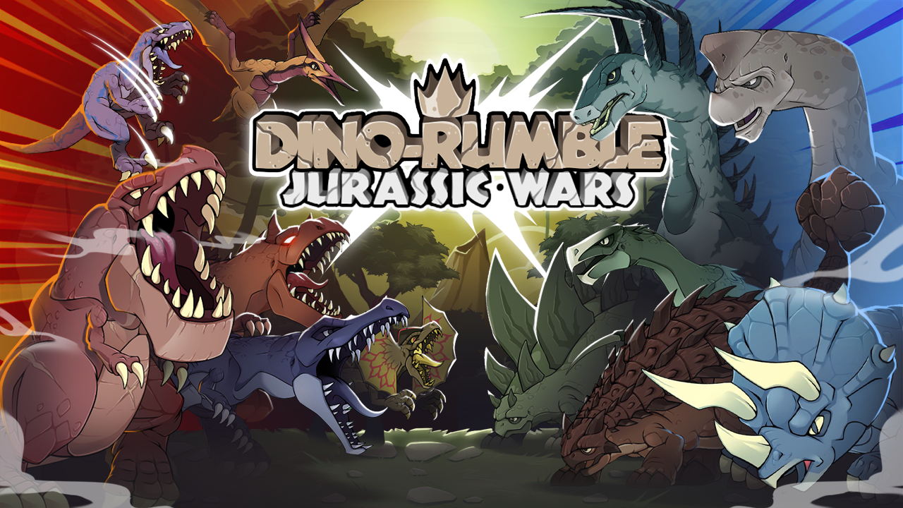 Tangkapan layar gameplay Dino Rumble Jurassic War 1