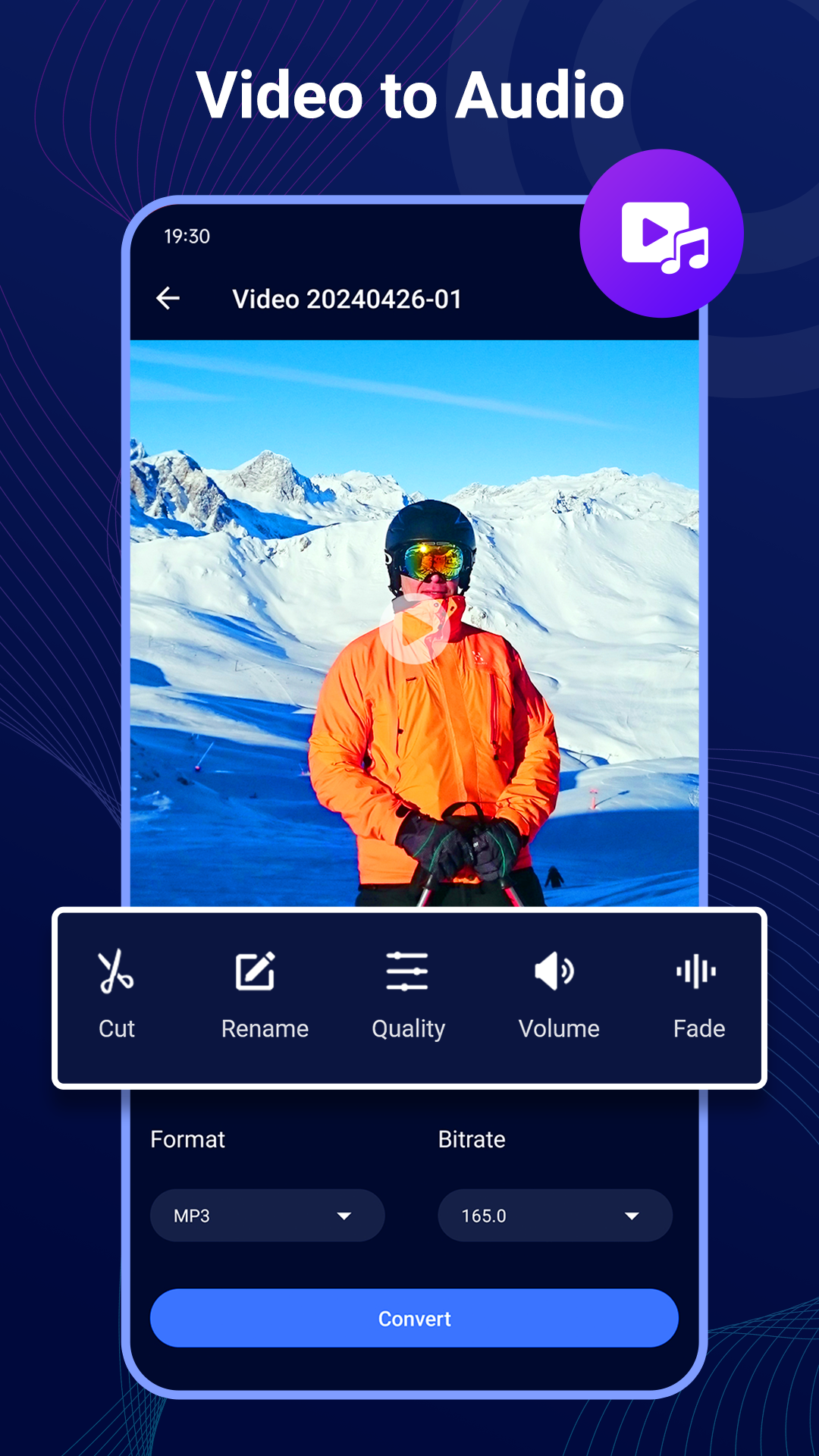 Capture d'écran Video to Mp3 - Audio Converter 2