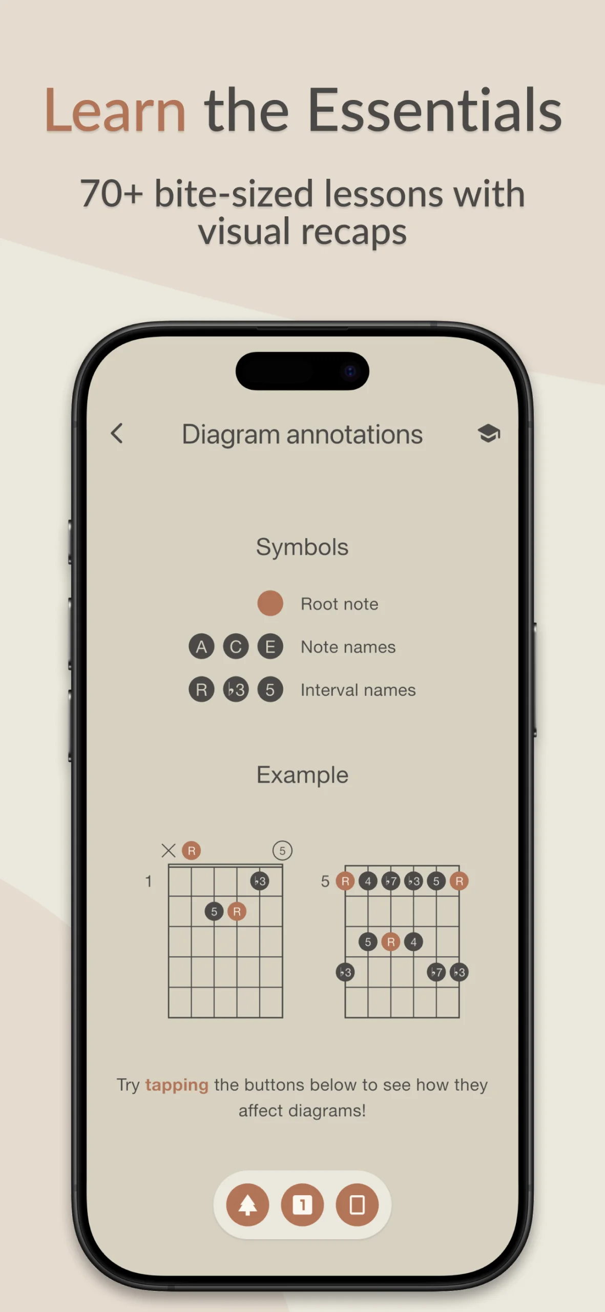Aperçu de l'application Cadence: Guitar Theory 1