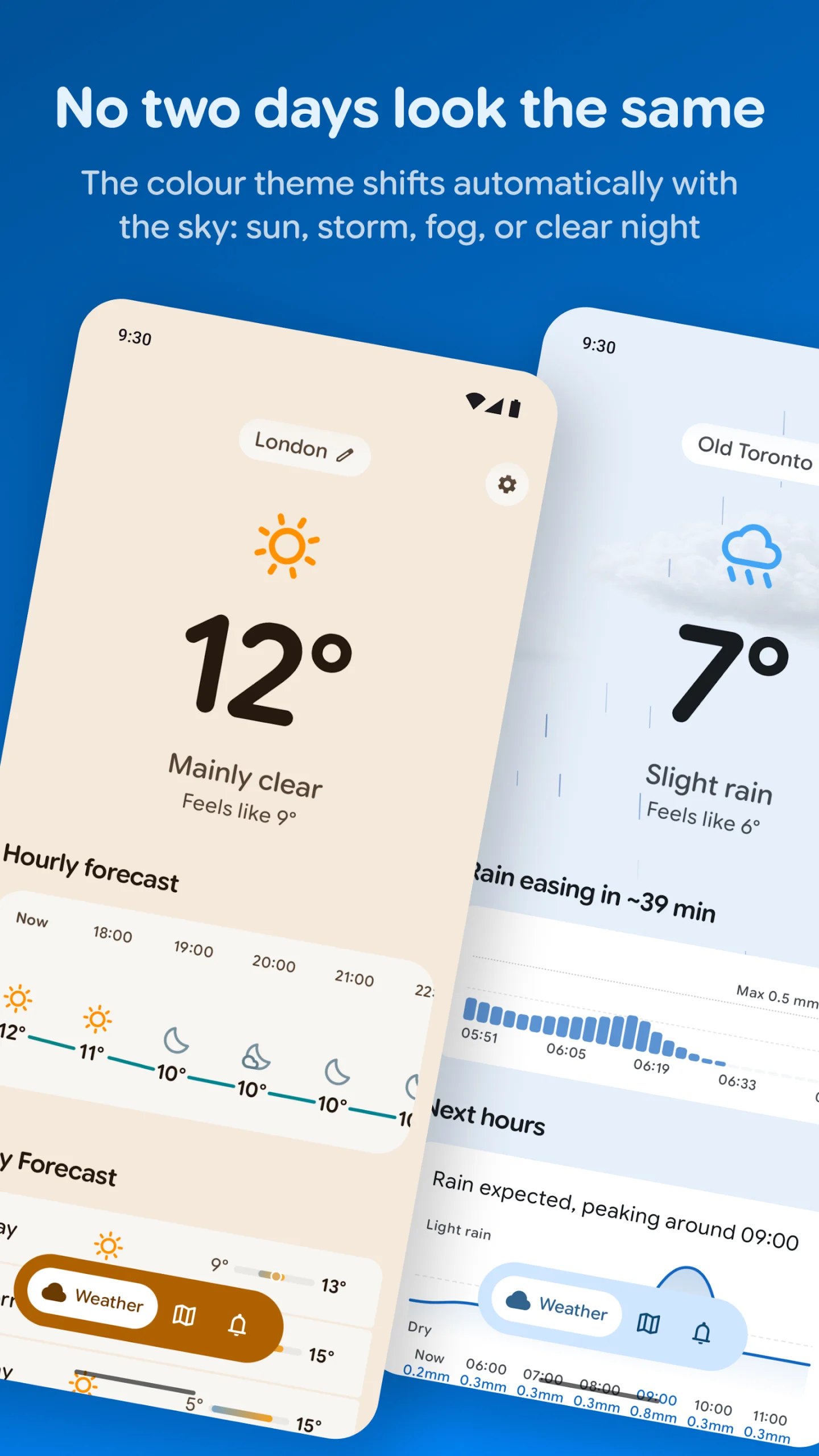 Capture d'écran de l'application Gradient Weather 5