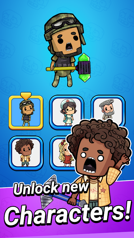 Capture d'écran du gameplay de Town Survivor 6