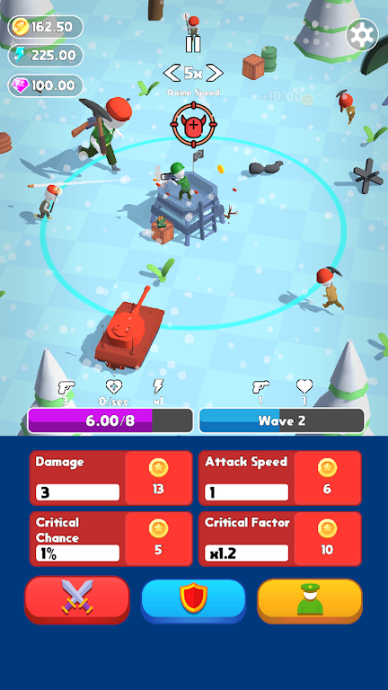 Tower Hero Idle: Army Rush 3D capture d'écran 4