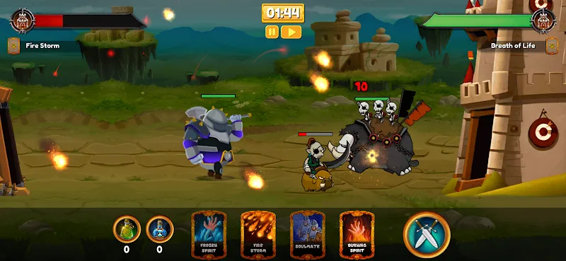 Tower Of Heroes: Epic Defense capture d'écran 2