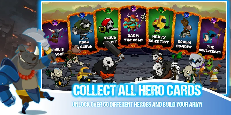 Tower Of Heroes: Epic Defense capture d'écran 4