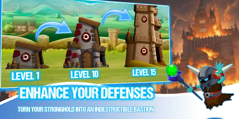 Tower Of Heroes: Epic Defense capture d'écran 5