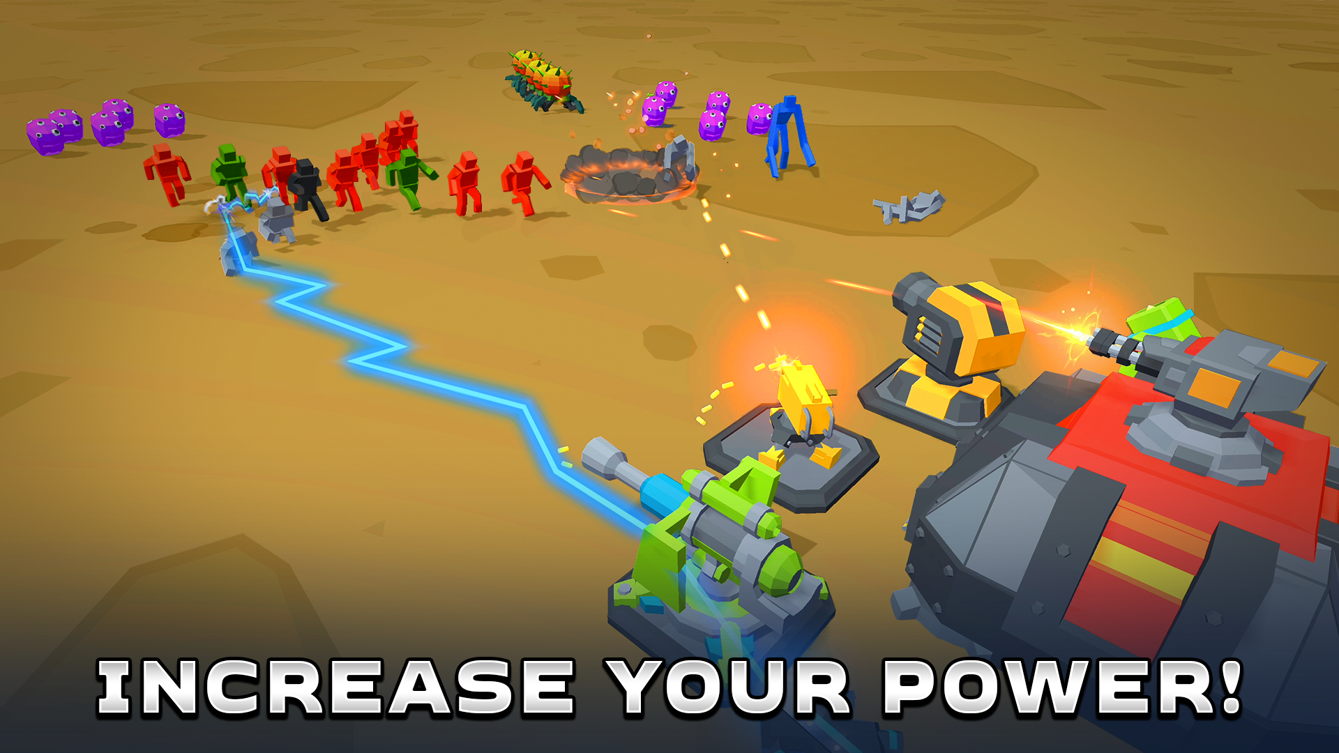 Capture d'écran 4 de Mega Alien Siege: Turret Base