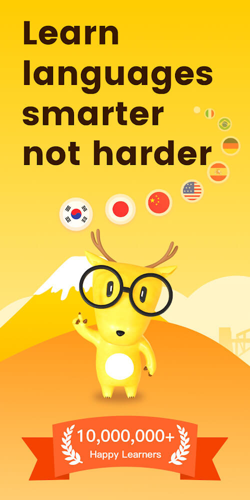 Aperçu de l'application LingoDeer 2