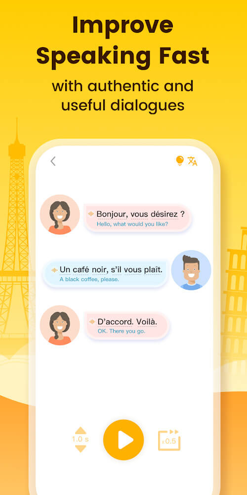 Aperçu de l'application LingoDeer 6