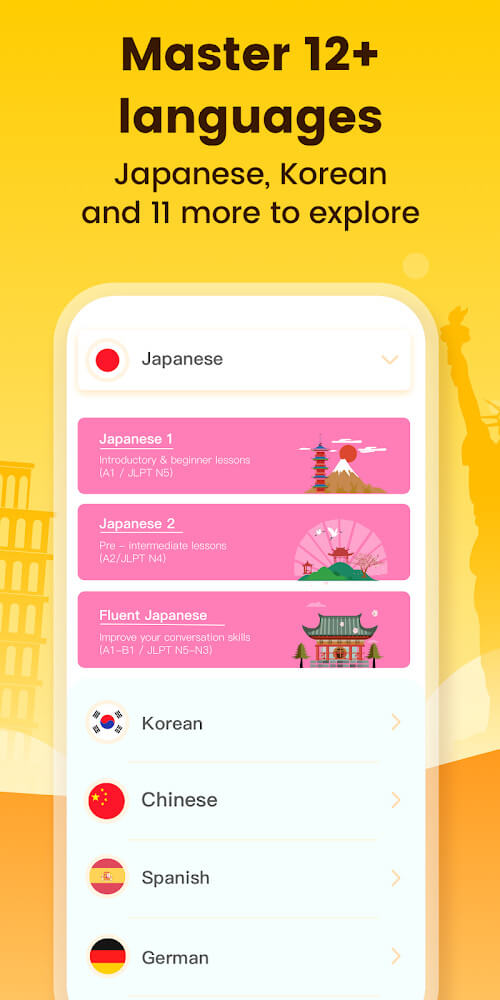 Aperçu de l'application LingoDeer 7