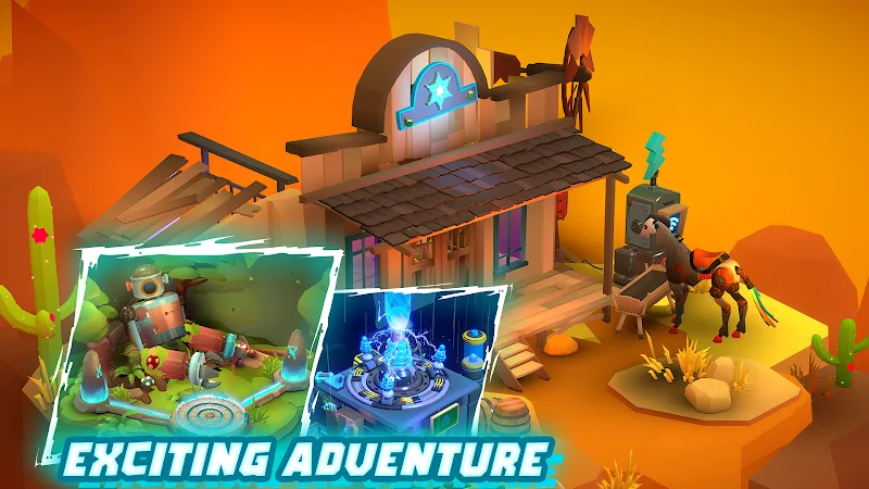 Tiny Robots: Portal Escape capture d'écran 2